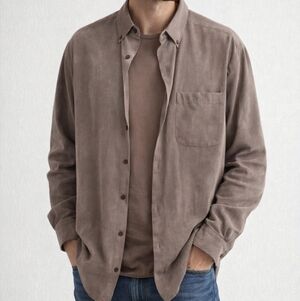 Croft & Barrow Men's Light Brown Dress Shirt